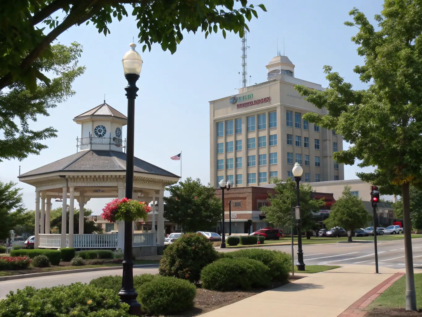 A photo of a local landmark in the community, with the Bradley Colbourne Professional Corporation office in the background, showcasing local expertise.